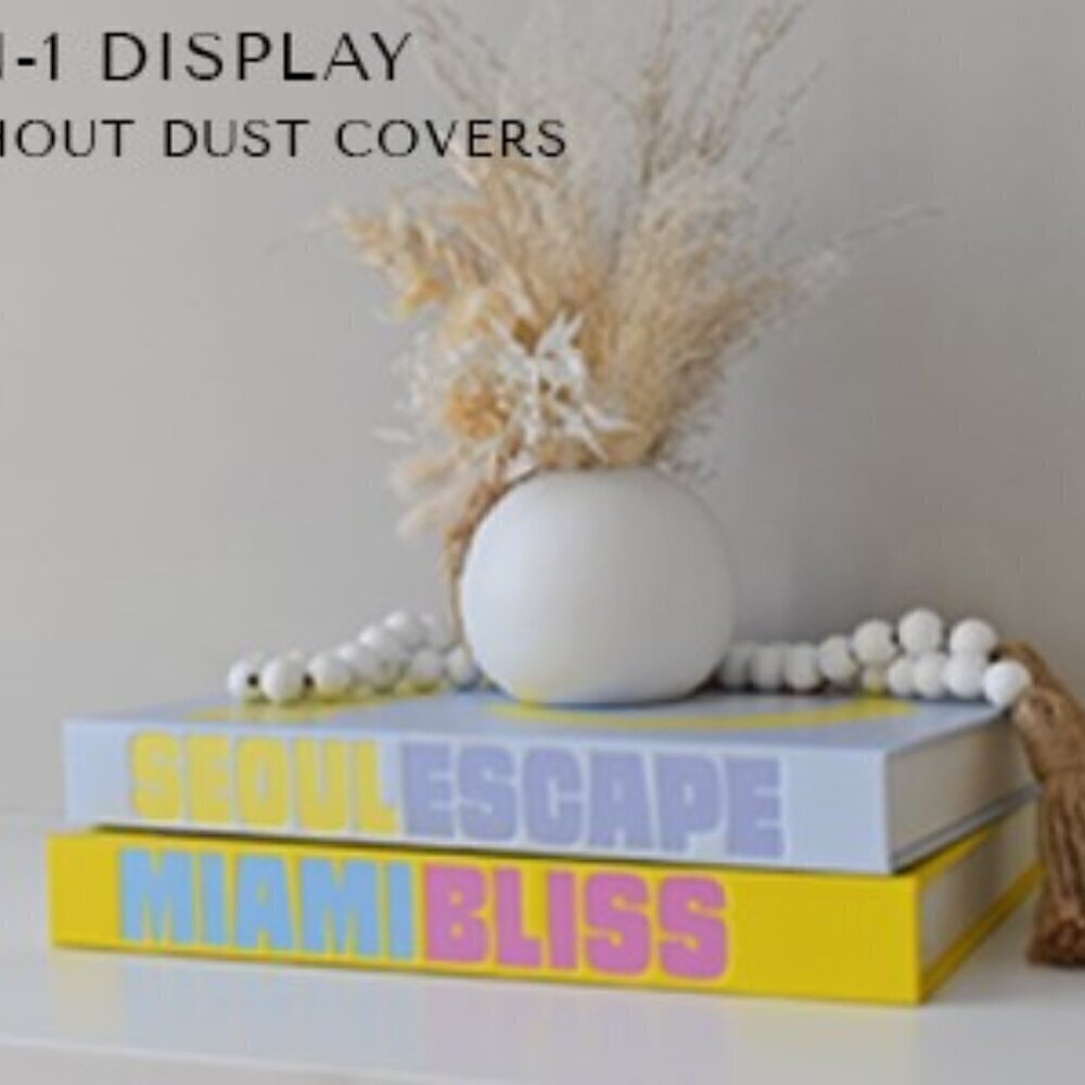 Blissful Escape Decorative Books – DIY Journal Artwork